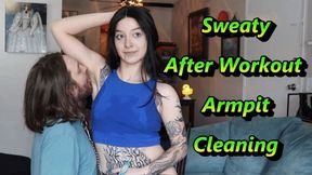 Sweaty After Workout Armpit Cleaning - Siobhan