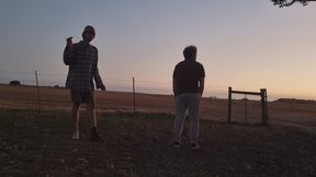 Caning Hanno With Twelve Hard Strokes at Sunset on a Western Cape Farm