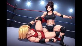 Female Wrestling Confessions #19B: A Savage Takedown (Animated)