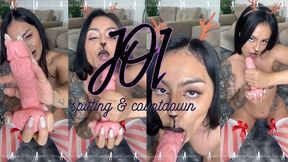 JOI, spitting and countdown