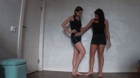 M We compare our body parts L