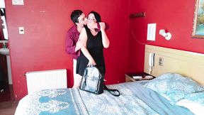 I fuck my stepsister hard when she comes home from university - taboo