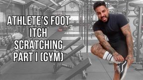 Athlete's foot itch scratching part I (gym) - Lalo Cortez (custom clip)