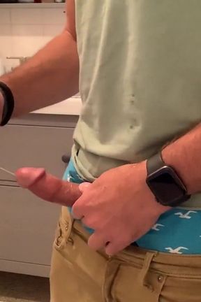 Jerking off, Edging in My Boxers, Jeans, Try a Cockring, Unedited