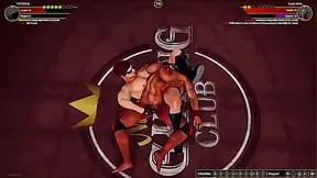 Victoria Dominates Lord Jerle in Hot Nude Combat Encounter