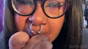 Big Red Lips - Lipstick + Kissing Fetish