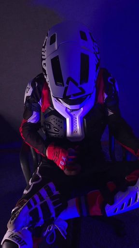 Horny Biker Cuming at Night