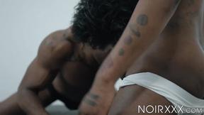 ”Im not a god but why does curly Jordan Jameson worships my big dick”