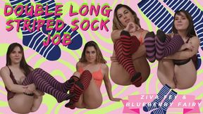 HD Ziva Fey Long Striped Sock Job With Blueberry_Fairy