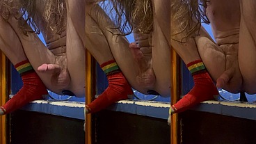 Anal plug dick lift