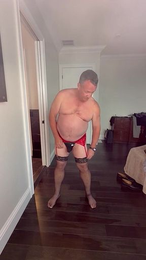 Daddy Comes Home in a Suit