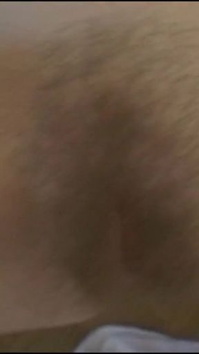Adorable small babe with hairy pussy gets laid