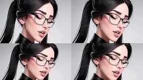 A modest young lady wants your cock she loves giving blowjobs (AI-generated)