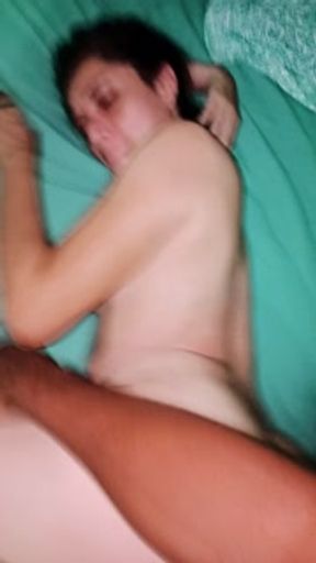 My lover makes me suffer with pleasure