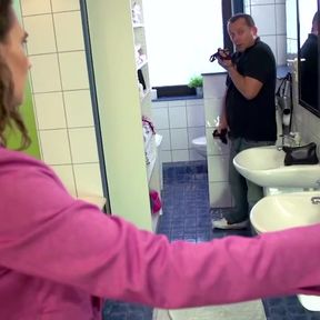 Anal hot moment of busty German stepmommy Urlauber