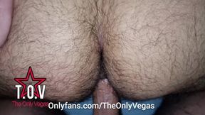 FURRY BUM GETS ENORMOUS JIZZ - THE ONLY VEGAS