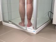 Home from work come help me shower wash my big sweaty work feet - Manlyfoot