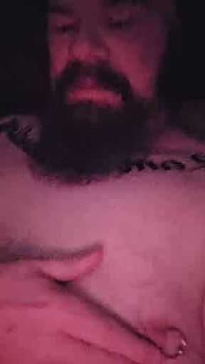 Horny Daddy Needs Some Nipple Play