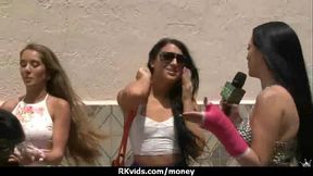 Sensual girl talked into having sex for cash 16