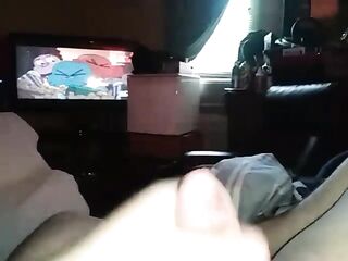Jacking off my Pulsating hard bwc until i explode