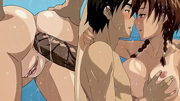in a Public Shower! Uncensored Hentai Action [SUB ENG] [EXCLUSIVE]