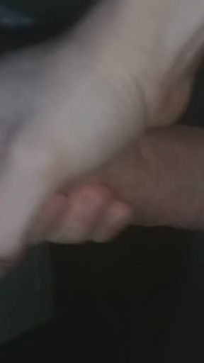 Trying Out My Cockring on My Big Veiny Cock