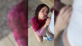 Slim Curly Latina Teen Tastes Her Step-bro's Cock & Tries It In the Missionary Pose