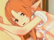 Sword Art Online - Elf-Asuna 3D Hentai