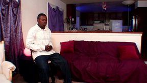 kandi kream masturbates shaved pussy before nat turnher blowjob and facial