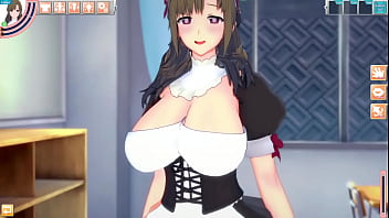 Tu rica mami se viste de maid para que te la folles duro
