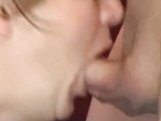 Bang my Mouth like a Vagina!! Bizarre Close up Sloppy Tongue out Mouth Bang!!