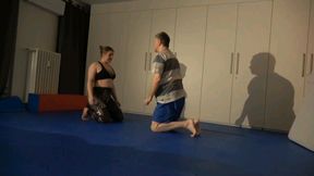 A late night wrestle