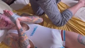 Tickled by me and Joe Rakam: Bound and Helpless slave Mattew