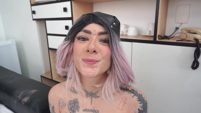 Maria Morangoh, white Braziloan alt fucked balls deep by big black penis (Anal, 0% pussy, BBC, interracial, dirty talk) OB498