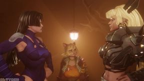 Psylocke X Magik - Resolve this Fight by Fucking