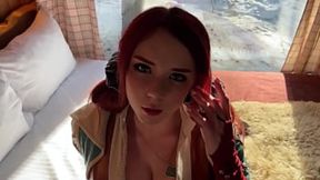 Triss Cosplay Torn Apart by Passion