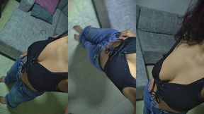 i like how these pants look and my boobs
