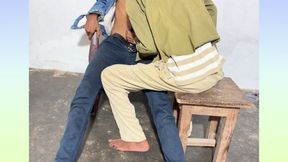 Ramming his ass non-stop til it's loose then cumming inside him