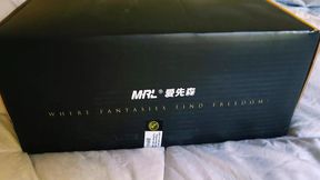 MrlSexdoll gets intimate with her new realistic silicone sex toy