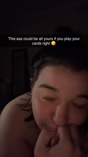 Thick and juicy black pro gets it on in a solo scene