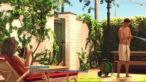 Hot Bimbo MILF Stepmom Teasing Sexy Bikini In Front of Horny Dude - My Bimbo Dream 05 Developed By My Bimbo Dream