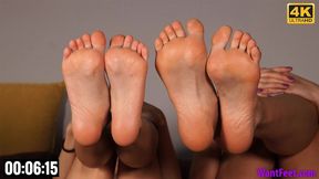 Sexy Girls with Stinky Feet - 4K MP4