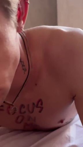 Twink Secretly Filmed His Friend Washing in the Shower for Which He Was Punished, Deep Throat Blowjob and Fucking