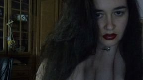 My favorite video, and maybe the most beautiful video I made. It was a custom for someone. The most erotic strip, nude, masturbating, orgasm.