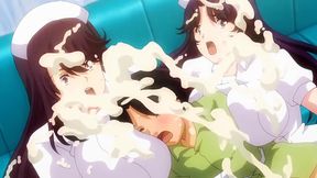 Semen Extraction Ward 9 - Hentai Nurse Kicks Patients Balls And Cum Shoots Out Like A Fountain