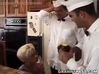 Granny Nearly Dies In double penetration
