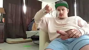 Horny Guy Moans & Drinks His Own Cum! Multiple Male Orgasms