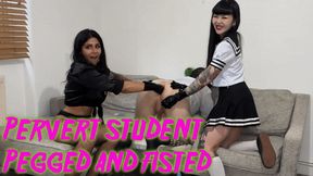 Pevert Student Pegged and Fisted ft Mistress Patricia Sophia Sahara Maz Morbid #fisting @mazmorbidfetish