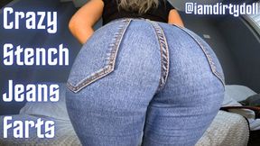 Incredibly Tight Jeans Ass Farts : iamdirtydoll Close-Up Insanity