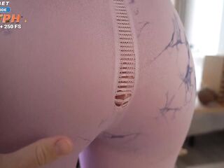 Sorry Step Sis , For Ripped Leggins And Coarse Drilled Oiled Booty With Constricted Vagina , Palatable